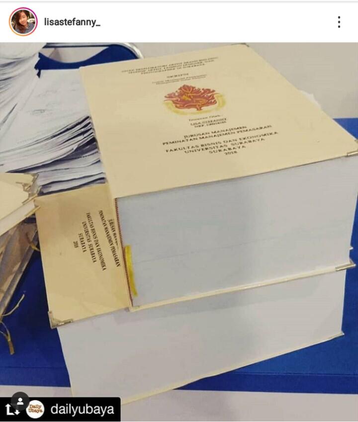 Viral! Seorang Mahasiswi Menyelesaikan Skripsi 1150 Halaman Dalam 1,5 Bulan!