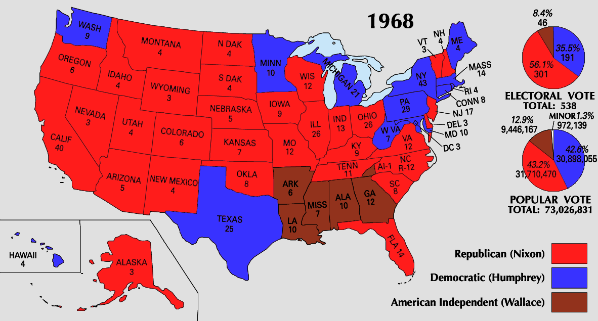 Tahun 1968 yang Penuh Gejolak di Amerika Serikat