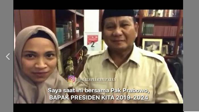 Adik Hanum Rais Sebut Prabowo Presiden, Serahkan Uang dari Cucu Amien Rais,