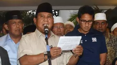 Prabowo Tutup Rapat Ruang Negosiasi dengan Kubu Jokowi