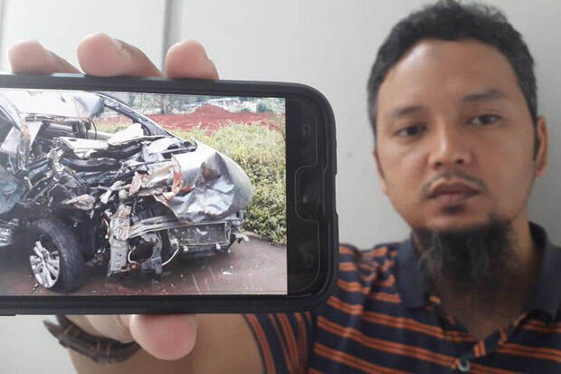 Keluarga Korban Tewas Tabrakan Beruntun di Tol BSD Tuntut Keadilan
