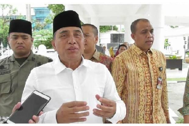 Gubernur Edy Rahmayadi: Alhamdulilah Bupati Madina Batal Mundur