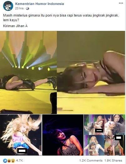 Duh! MISTERI Foto Penampakan Poni "LISA BLACKPINK" Bikin Netizen Penasaran!