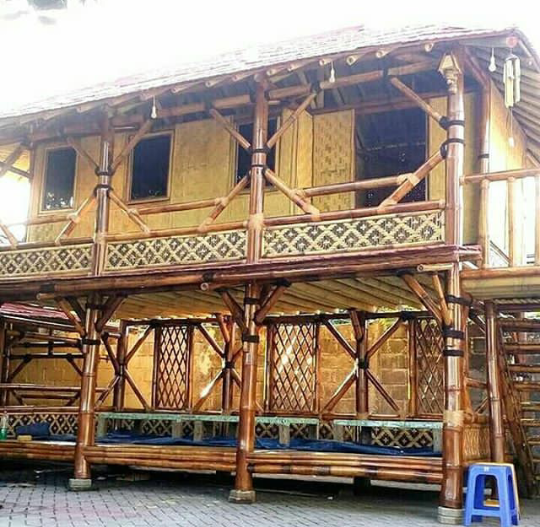 8 potret cantik rumah bambu, inspirasi hunianmu