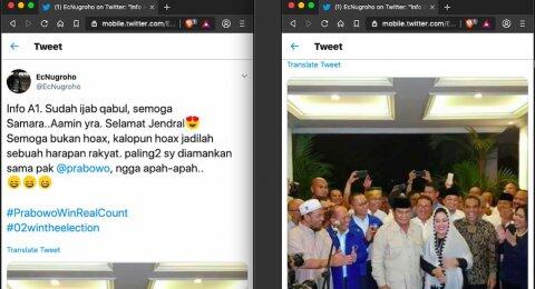 CEK FAKTA: Prabowo - Titiek Sudah Ijab Qabul, Kembali Jadi Suami Istri