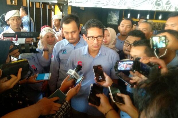 Rencana Pertemuan dengan KH Ma'ruf, Sandi: Kita Tidak Bicara Kompromi
