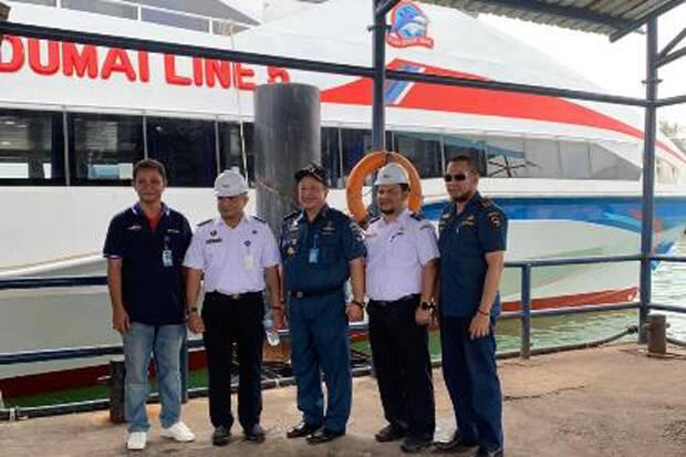 Uji Petik Kelaiklautan Kapal Penumpang di Batam Siap Layani Angkutan Lebaran 2019