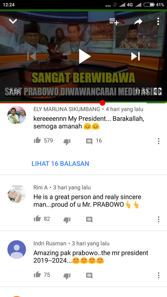 Sangat berwibawa ketika Prabowo di wawancara media Asing (kampret masuk)