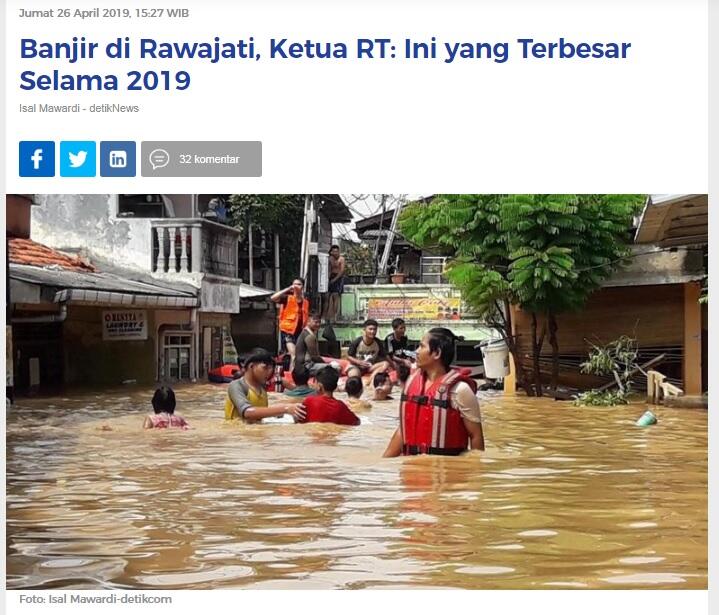 Takut Dicontek, Anies Enggan Beberkan Solusi untuk Banjir