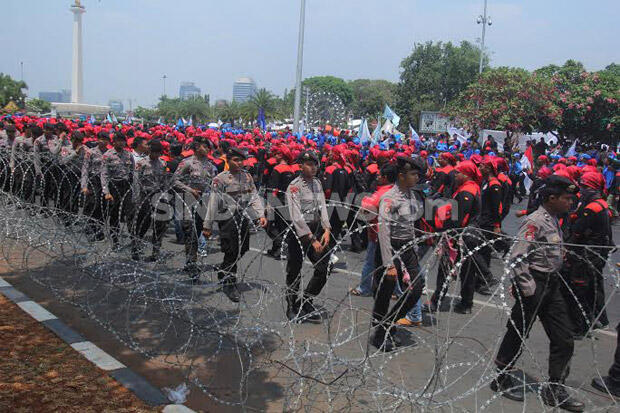 May Day, Polisi Siapkan Pengamanan Puluhan Ribu Buruh ke Jakarta