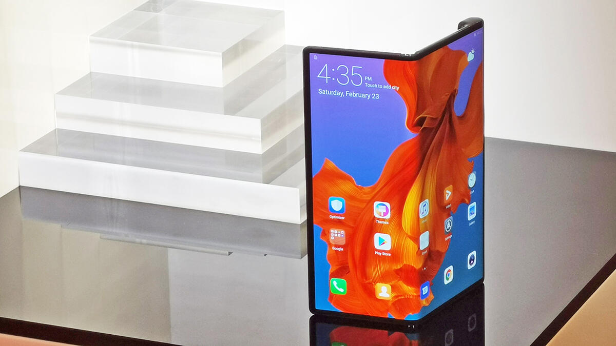 PERANG PONSEL LIPAT 5G TANPA SEKAT TERBARU 2019 DAN MULAI DIPASARKAN APRIL