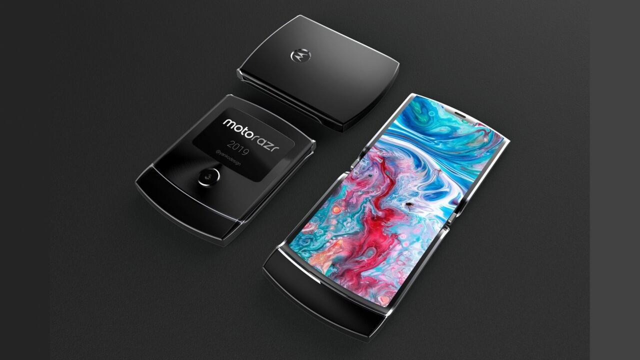 PERANG PONSEL LIPAT 5G TANPA SEKAT TERBARU 2019 DAN MULAI DIPASARKAN APRIL