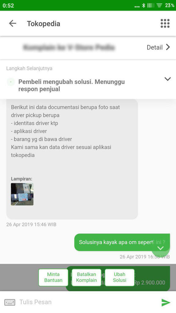 Barang Di Bawa Kabur Driver Grab Pesanan TOPED