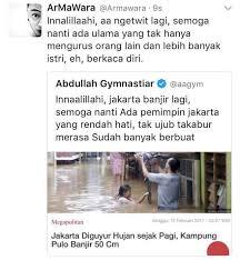 Aa Gym Doakan Korban Banjir, Semangati Pemimpin