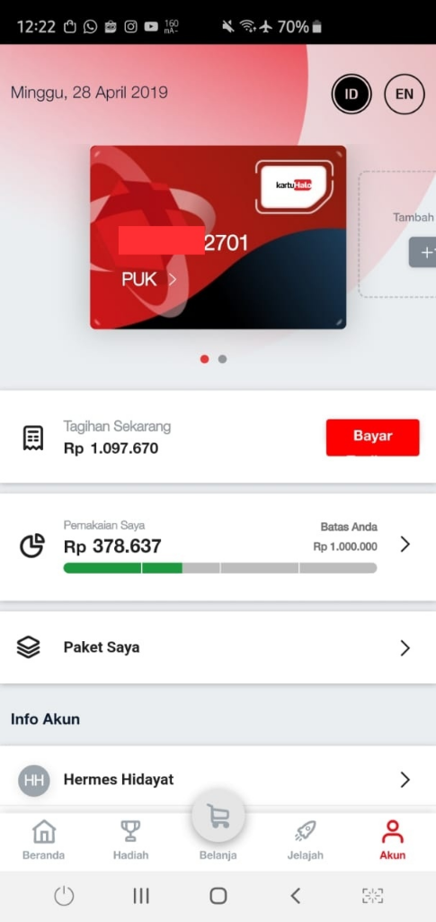 Telkomsel Melakukan Penagihan Kepada Orang Lain Dengan Debt Collector