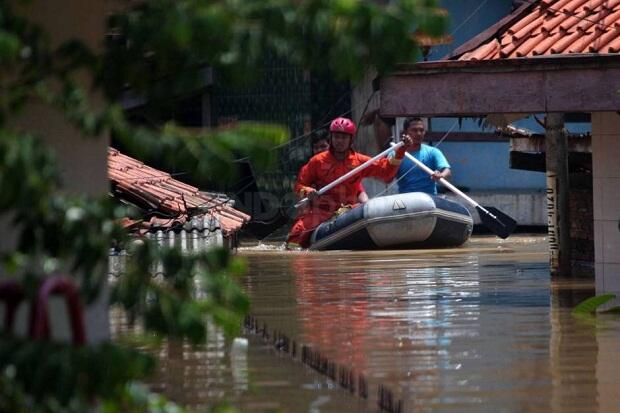 Enam Kampung Siaga Bencana Diaktifkan untuk Menanggulangi Banjir Jakarta
