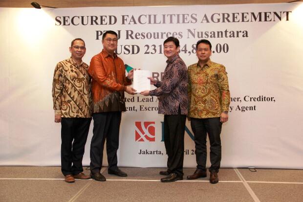 J Resources Peroleh Kredit USD231,98 Juta dari BNI