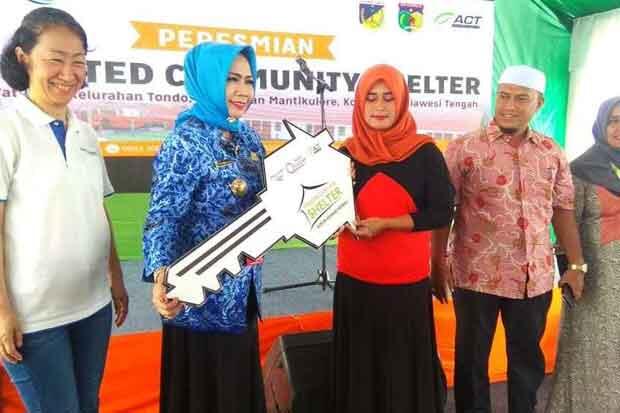 ACT dan PWJ Resmikan 160 Unit Shelter untuk Korban Bencana di Palu