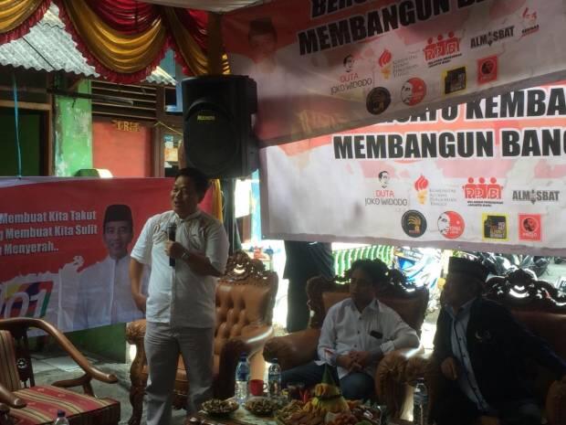 Pendukung Jokowi-Ma'ruf Gelar Syukuran di Tanjung Priuk