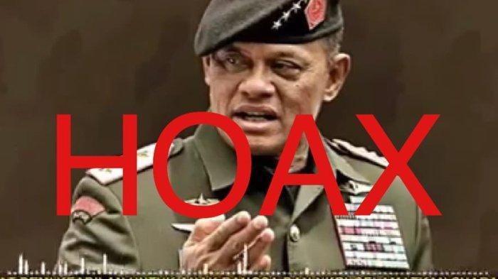 Viral Rekaman soal Pemilu Catut Namanya, Gatot Nurmantyo: Hoax!