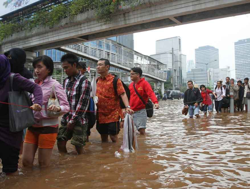 Yang sulit dilakukan pada saat kebanjiran