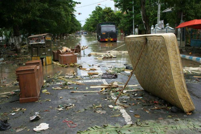 Yang sulit dilakukan pada saat kebanjiran