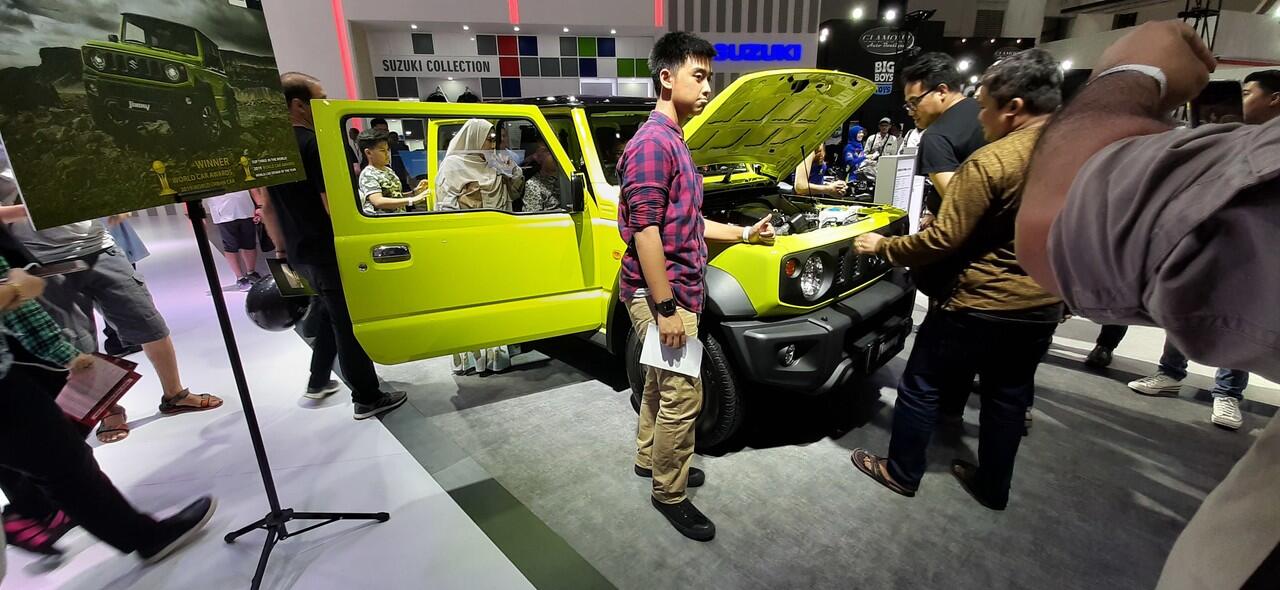 Gak Hanya Mobil dan Motor Baru, Motor Custom pun “Parkir” di IIMS 2019