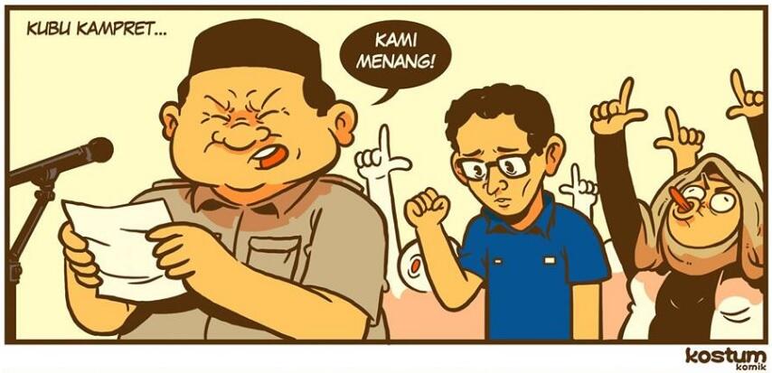 Muram Saat Prabowo Deklarasi, Sandi: Saya Panas Tinggi dan Grogi