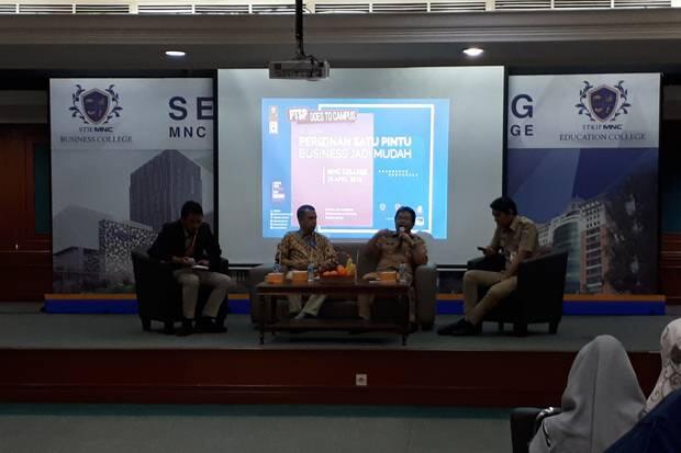 Alasan PTSP DKI Gelar PTSP Goes to Campus Pertama di MNC Business College