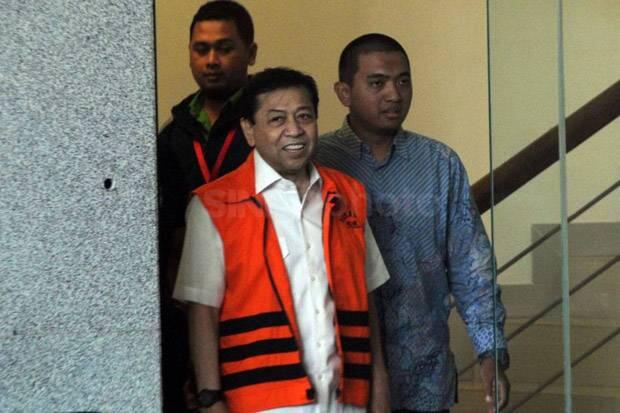 Komplikasi, Setnov Dirawat di RSPAD Gatot Soebroto