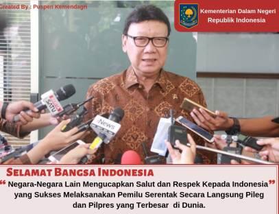 Penyelenggaraan Pemilu Serentak 2019 Sesuai Konstitusi dan Undang-Undang