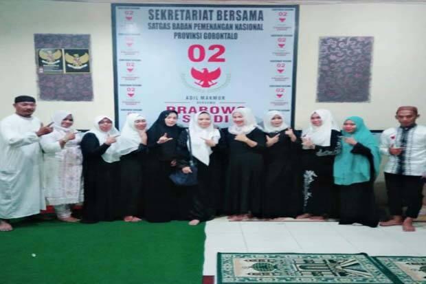 Klaim Menang di Gorontalo, BPD Prabowo-Sandi Gelar Syukuran