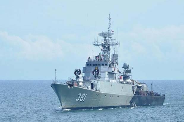 Hendak Ditangkap, Kapal Vietnam Nekat Tabrak KRI Tjiptadi 381