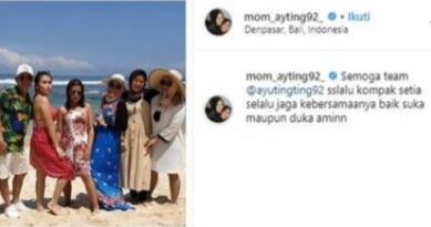 Baru Datang dari Tanah Suci, Begini Ulah Ayu Ting Ting di Pulau Bali