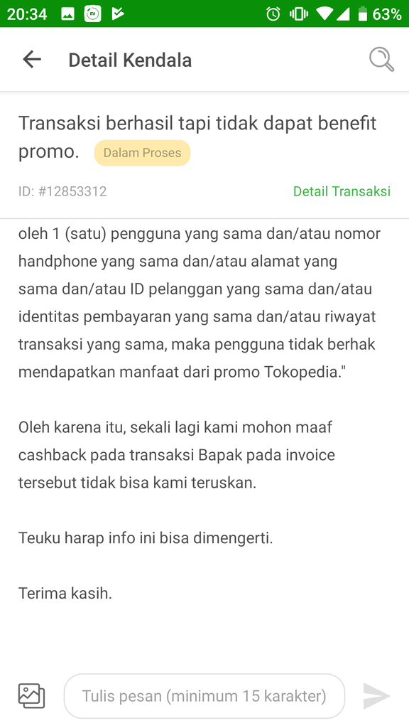 Tokopedia, cashback &amp; akun ganda