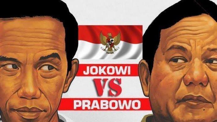 Terbaru Real Count Pilpres 2019, Minggu Pukul 18.15 WIB Jokowi vs Prabowo