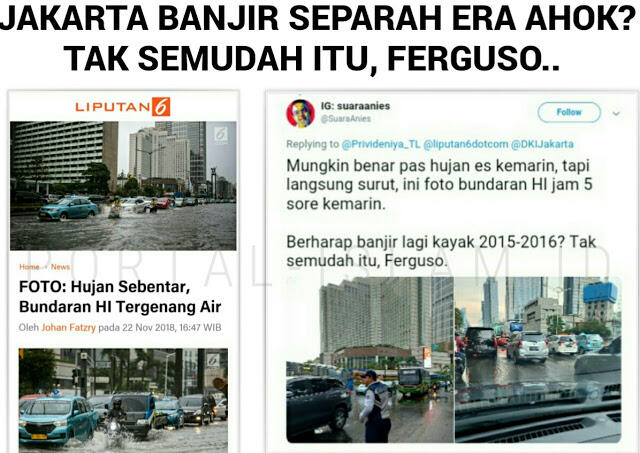 Kata Anies, Pengungsi Banjir Tahun Ini Tak Separah Era Ahok