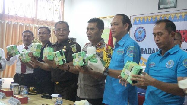 Gandeng BNN Bea Cukai Tembilahan Gagalkan Peredaran 50 Kg Sabu