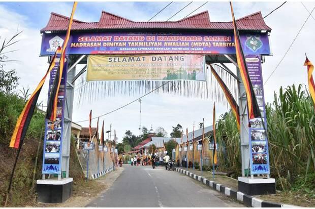 Tak Hanya Kampung Inggris, Agam Juga Punya Kampung Santri