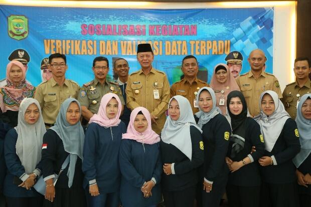 Dinsos Tanjungpinang Gelar Sosialisasi Verifikasi dan Validasi Data Terpadu