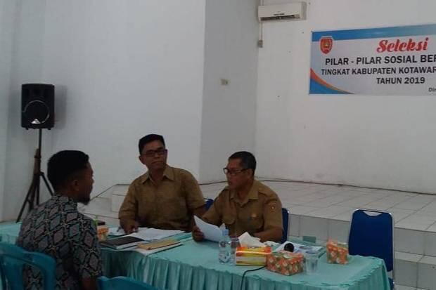 Dinsos Pemkab Kobar Gelar Seleksi Pilar-pilar Sosial Berprestasi