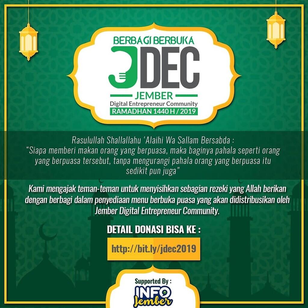 Berbagi Buka Puasa with JDEC