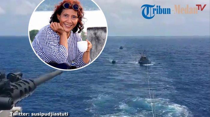 Kapal Vietnam Tabrak KRI, Menteri Susi: Tanggal 4 Kita Tenggelamkan