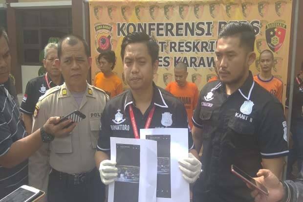 Polres Karawang Bekuk Komplotan Garong Minimarket