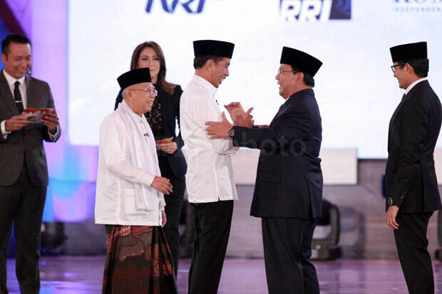 Update Real Count KPU: Sementara Jokowi Raih 55,99%, Prabowo 44,01%