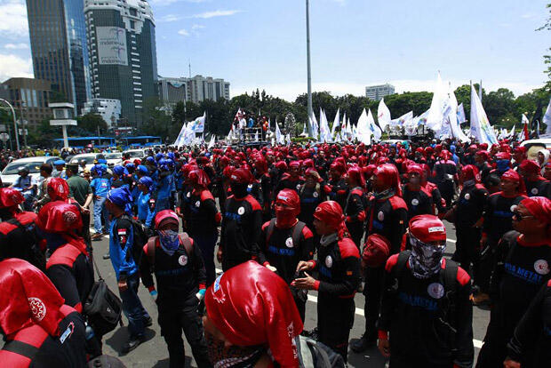 May Day, Polisi Siapkan Rekayasa Lalin di Istana Negara dan Senayan