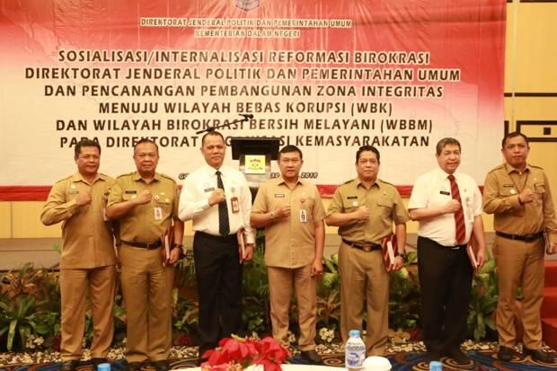 Reformasi Birokrasi, Kemendagri Canangkan Zona Integritas