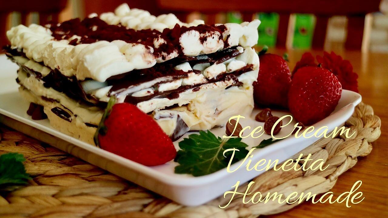 Resep Ice Cream Viennetta home made