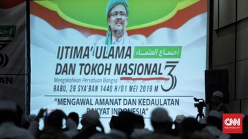 Rizieq Minta Jokowi Tobat 'Nasuha' karena Curangi Pemilu