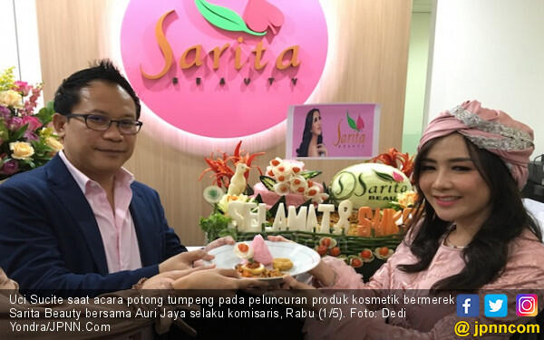 Ucie Sucita Wujudkan Impian Masa Kecil Lewat Sarita Beauty